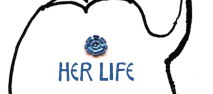 Her life button 